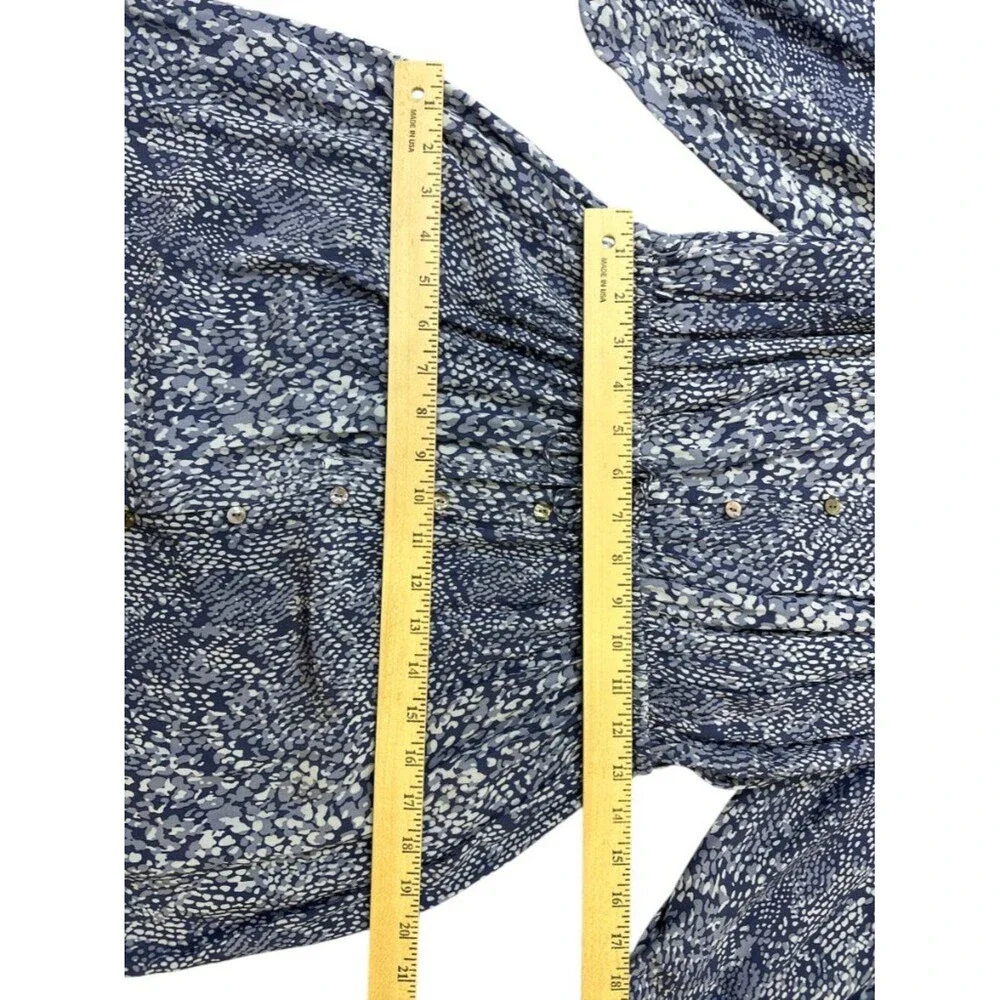 Rails shirred neckline